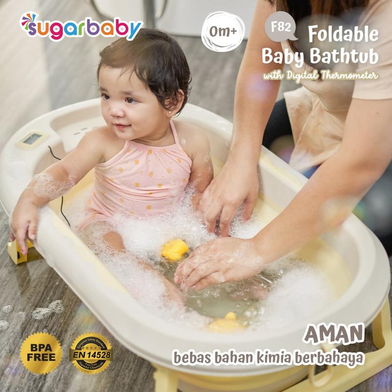 Sugar Baby Baby Bathtub with Digital Thermometer F82 Bak Mandi Bayi 5