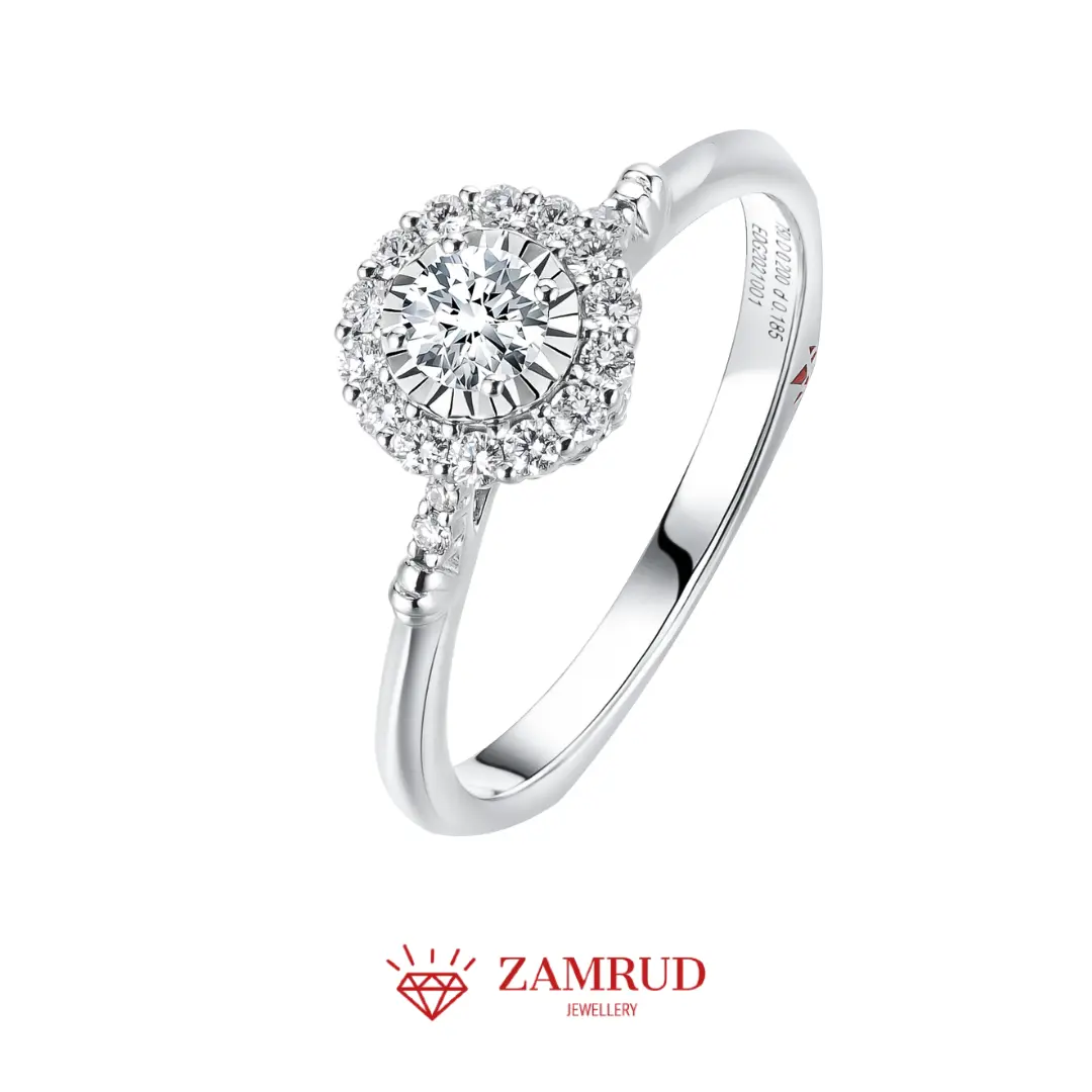 Cincin Berlian ELIZE LR Zamrud Jewellery