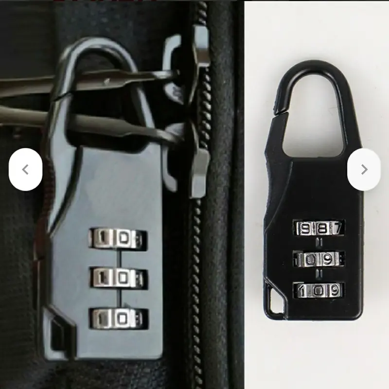 Taffguard Gembok Koper Tas Dengan kode Angka Safety Lock Portable 1