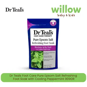Dr Teals Foot Care Pure Epsom Salt Refreshing Foot Soak W/Cooling Pepp