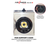Gambar ADVANCE KOMPOR GAS GB-6601S / GB6601S Body Full Stainless Steel dari Atakrib Elektronik Yogyakarta Kab. Sleman 4 Tokopedia