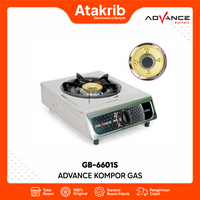 Gambar ADVANCE KOMPOR GAS GB-6601S / GB6601S Body Full Stainless Steel dari Atakrib Elektronik Yogyakarta Kab. Sleman 1 Tokopedia