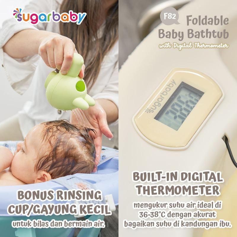 Sugar Baby Baby Bathtub with Digital Thermometer F82 Bak Mandi Bayi 6