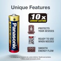 Gambar Panasonic Baterai AAA Alkaline 4Pcs Battery Alkaline Size A3 Battre LR03 4Pcs dari Panasonic Authorized Jakarta Kota Administrasi Jakarta Barat 4 Tokopedia