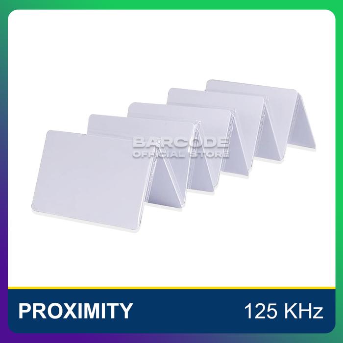 Gambar Kartu RFID Proximity 125 Khz PVC ID Polos Blank Card 50 Pcs dari Barcode Store Solutions Kota Administrasi Jakarta Pusat Tokopedia