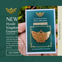 Gambar Hyrule Kingdom Enamel Pin The Legend of Zelda Tears of The Kingdom dari Hyrule Merchandise Kab. Bekasi 1 Tokopedia