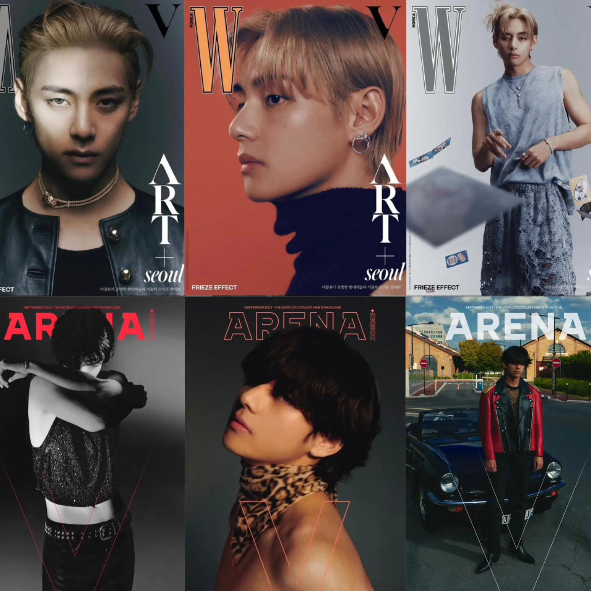 W Korea V Magazine Arena Homme+ V Magazine
