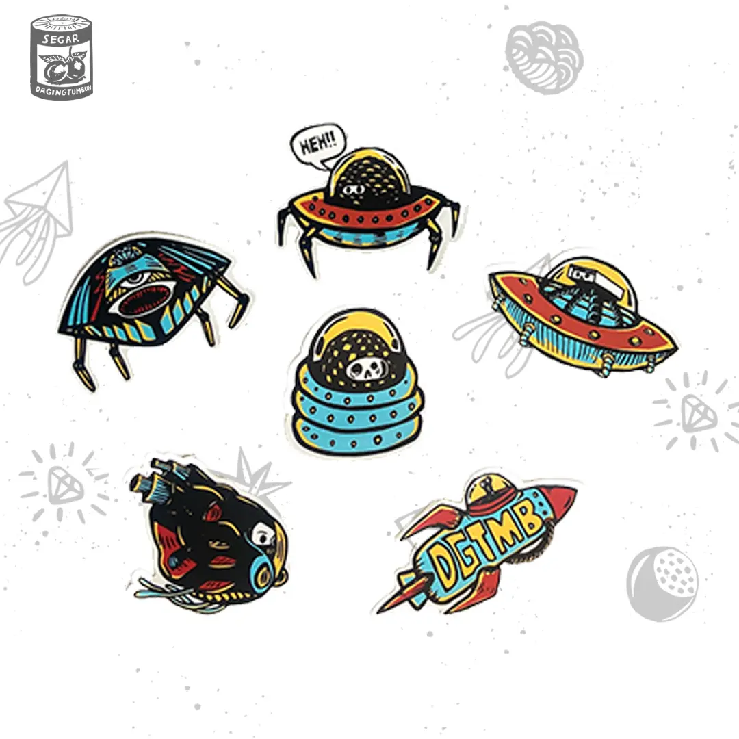 Sticker Space Series