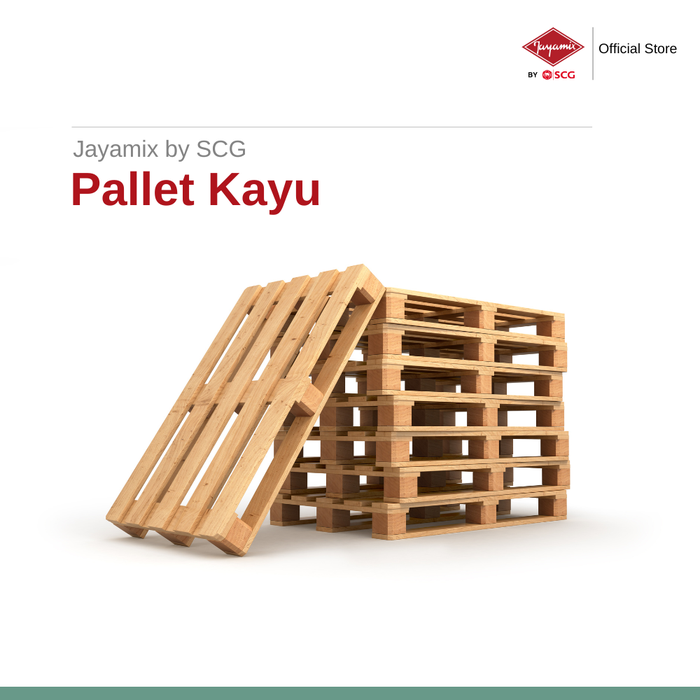 Gambar Tambahan Palet Kayu [Wood Pallet] dari Jayamix by SCG Kota Administrasi Jakarta Selatan Tokopedia