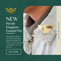Gambar Hyrule Kingdom Enamel Pin The Legend of Zelda Tears of The Kingdom dari Hyrule Merchandise Kab. Bekasi 3 Tokopedia