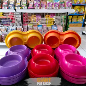 (Grosir) TEMPAT MAKAN Kucing Anti Semut Double | TEMPAT MAKAN Hewan