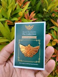 Gambar Hyrule Kingdom Enamel Pin The Legend of Zelda Tears of The Kingdom dari Hyrule Merchandise Kab. Bekasi 4 Tokopedia