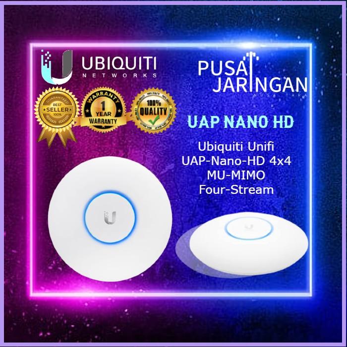 Gambar UBIQUITI UAP-NANO-HD Unifi Nano HD MU-MIMO Enterprise AP dari Pusat Jaringan Nusantara Kota Administrasi Jakarta Pusat Tokopedia