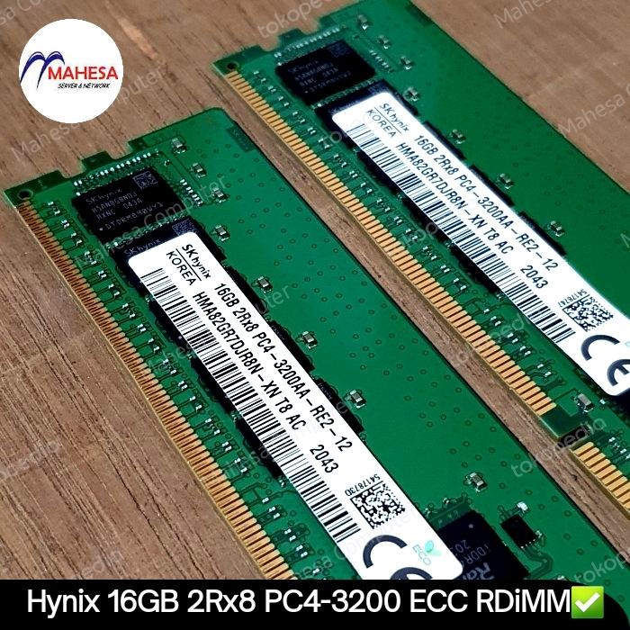 Jual SK HYNIX 16GB DDR4 3200Mhz ECC RAM REG RDIMM PC4-25600