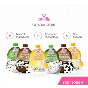 Lotion Castella Beras Ori BPOM Pemutih Kulit Body Lotion Castella