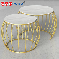 Gambar [ BIG PROMO ] SAPPORO MINORCA Meja Tamu Marmer | Coffee Table Marmer dari Sapporo Furniture Online Kab. Bogor 1 Tokopedia