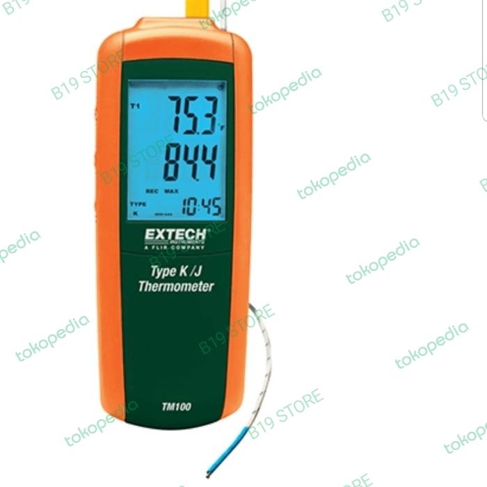 Type K/J Single Input Thermometer TM100 EXTECH - Shop | Tokopedia
