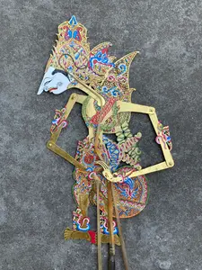 Wayang Kulit Rama dan Shinta Kualitas Halus Standard Pedalangan