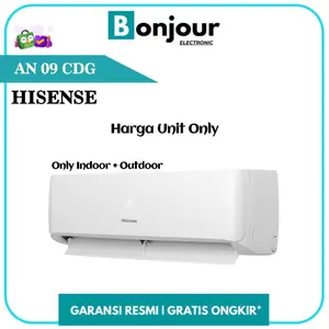 AC Murah 1 PK Hisense AN09CDG AC Standar 1PK Hisense AN 09 CDG AN09