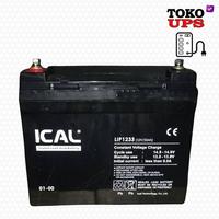 Gambar ICAL LIP1233 Baterai ICAL 12V 33AH Baterai SLA Aki Kering - Bubble dari TokoUPS Kota Administrasi Jakarta Pusat 1 Tokopedia