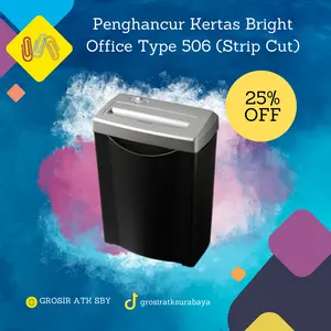 PAPER SHREDER BRIGHT OFFICE 506 / 220 / SD108 / PENGHANCUR KERTAS