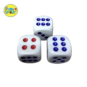 Dadu Dice Plastik 18mm x 18mm White