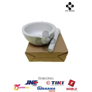 Alat penumbuk obat / Mortar 10cm / mortar