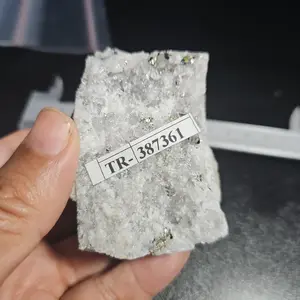 Pyrite quartz cluster01 Batu Alam Asli