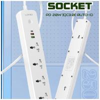 Gambar LDNIO SC5319 Power Socket Defender Series 5 Socket 3 USB Port - SC5319 dari PVBLIC ONE Kota Tangerang 5 Tokopedia