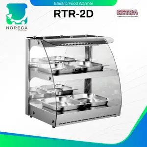 GETRA Front & Rear Sliding Door Food Warmer RTR-2D / RTR 2D / RTR2D