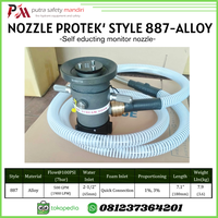 Gambar SELF EDUCTING MONITOR NOZZLE FOAM PROTEK 887 ALLOY PEMANCAR AIR dari Putra safety mandiri 2 Kota Administrasi Jakarta Utara 2 Tokopedia