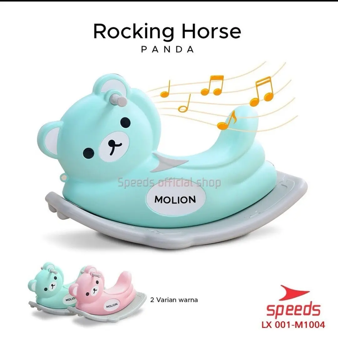 Roking horse panda speeds