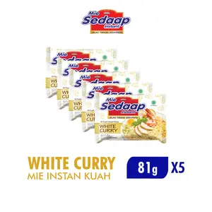 Sedaap Mie Instan White Curry 81 gr x 5 pcs