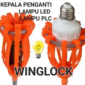 ALAT PEMASANG LAMPU 10 JARI JUMBO KEPALA PENGGANTI LAMPU LED