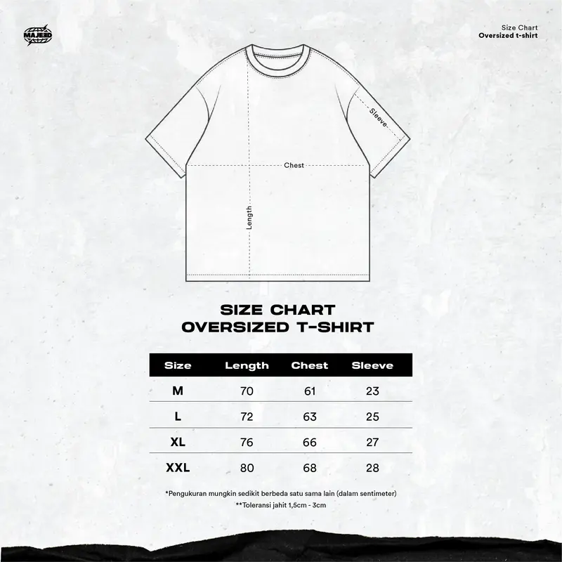 MAJEED Prophet Muhammad - Oversized T-Shirt / Kaos Dakwah 3