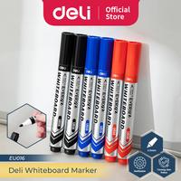 Gambar Deli Whiteboard Marker/Spidol Papan Tulis 12 pcs Tip 2.5 mm EU016 - Hitam dari Deli Office Automative Kab. Tangerang 1 Tokopedia