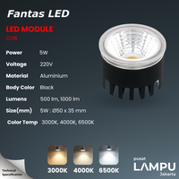 Gambar FANTAS MODUL LED 5WATT 5W 3000K 4000K 6000K LED 220V - 3000K dari Pusat Lampu Jakarta Kota Administrasi Jakarta Pusat 2 Tokopedia