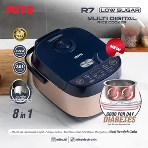 MITO Rice Cooker R7 Digital MITOCHIBA LOW CARBO KARBO SUGAR