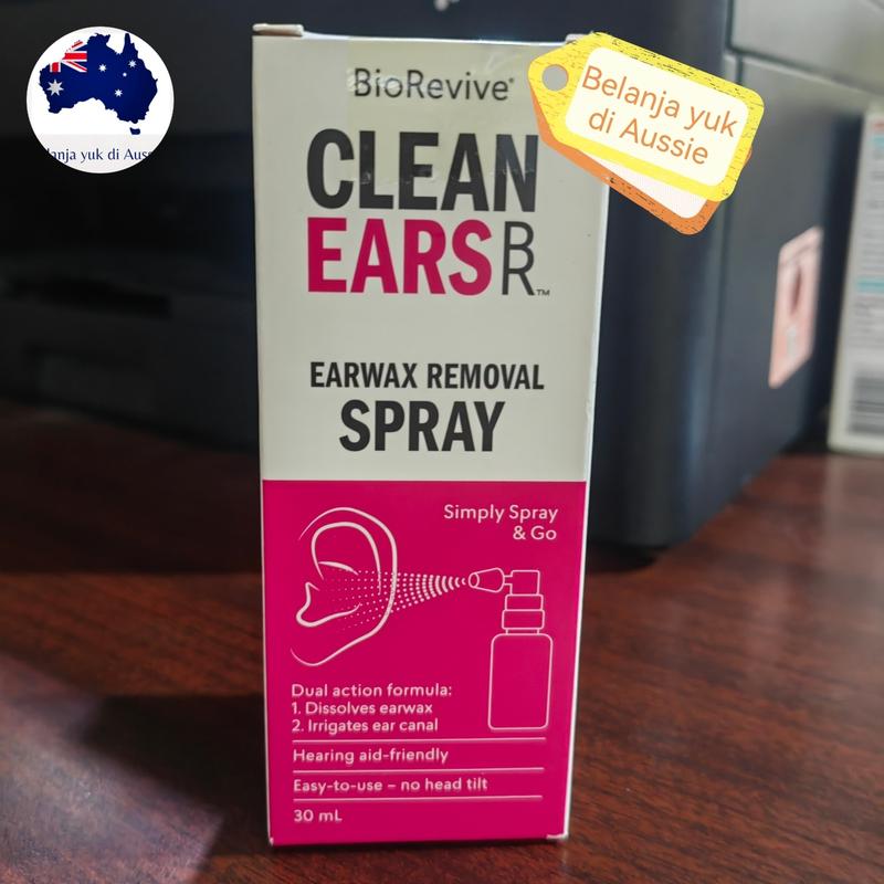 CLEAN EARS (Semprotan Pembersih Telinga) Earwax Removal Spray - 30 mL 0