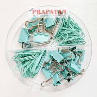 Gambar Joyko Binder Paper Clip Set CLIP-470~471 | Set Penjepit Kertas - GREEN dari Toko Prapatan_NEW Kota Administrasi Jakarta Timur 2 Tokopedia