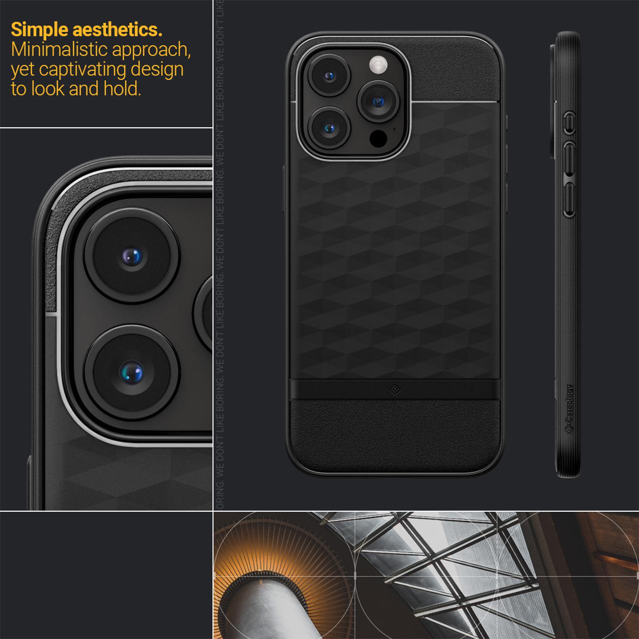Case iPhone 15 Pro Max Plus Caseology Parallax MagSafe 3D Cover Casing