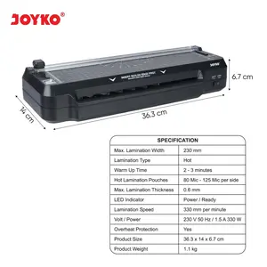 mesin laminating machine Joyko LM 06 LM-06 F4 A4 KTP A5 Folio