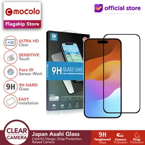 Mocolo Tempered Glass iPhone 15 Pro Max Plus - TG Anti Gores