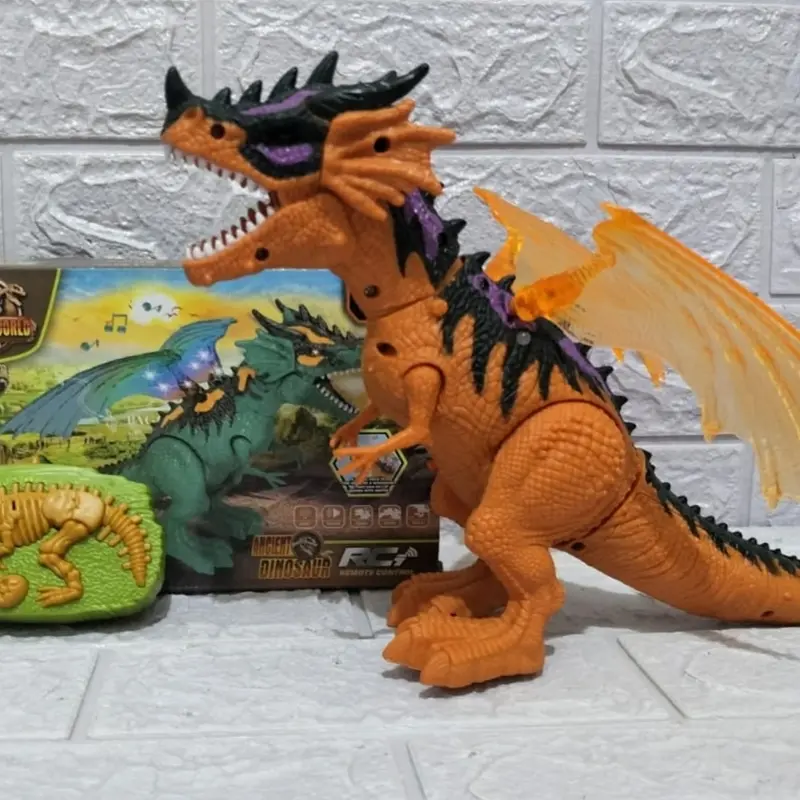 MAINAN DINOSAURUS REMOTE CONTROL - DINOSAURUS ASAP - DINOSAURUS SAYAP 2