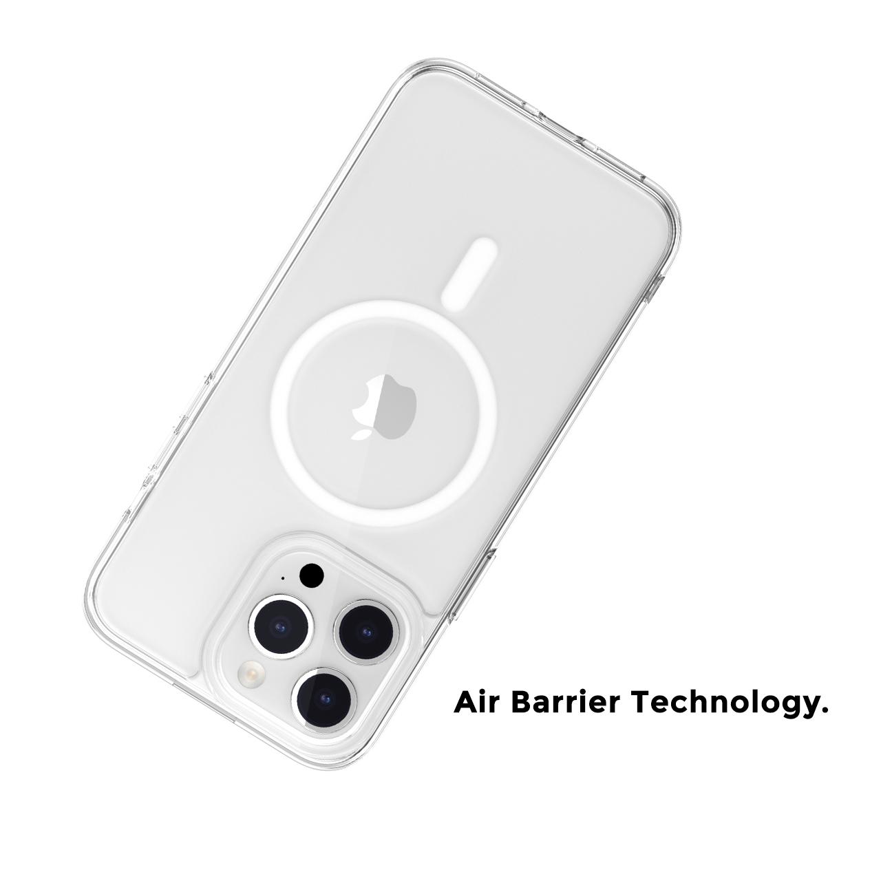 Case iPhone 15 Pro Max Plus SwitchEasy Crush MagSafe Clear Slim Casing