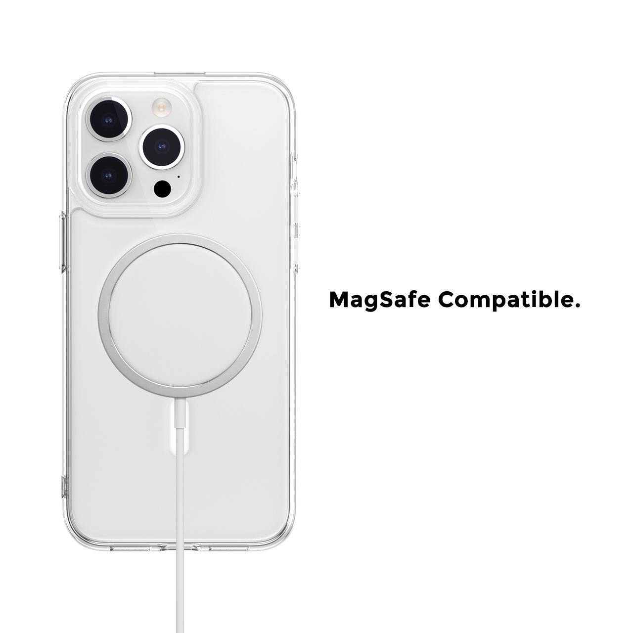 Case iPhone 15 Pro Max Plus SwitchEasy Crush MagSafe Clear Slim Casing