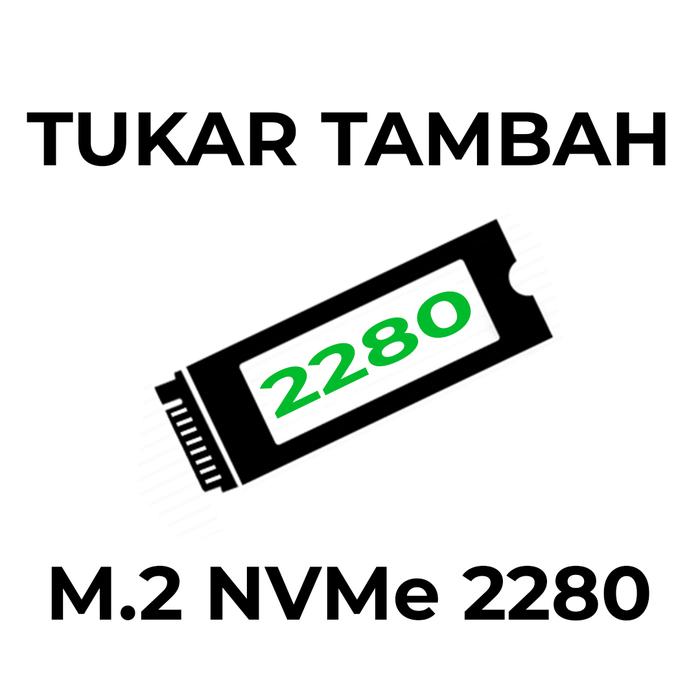 Gambar TUKAR TAMBAH UPGRADE STORAGE SSD M.2 NVMe PCIe GEN 4 2280 - 256GB KE 512GB dari Lenovo Authorized Surabaya Kota Surabaya Tokopedia