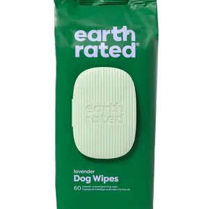 Earth Rated Plant Based DOG WIPES - Tissue Basah Anjing Natural