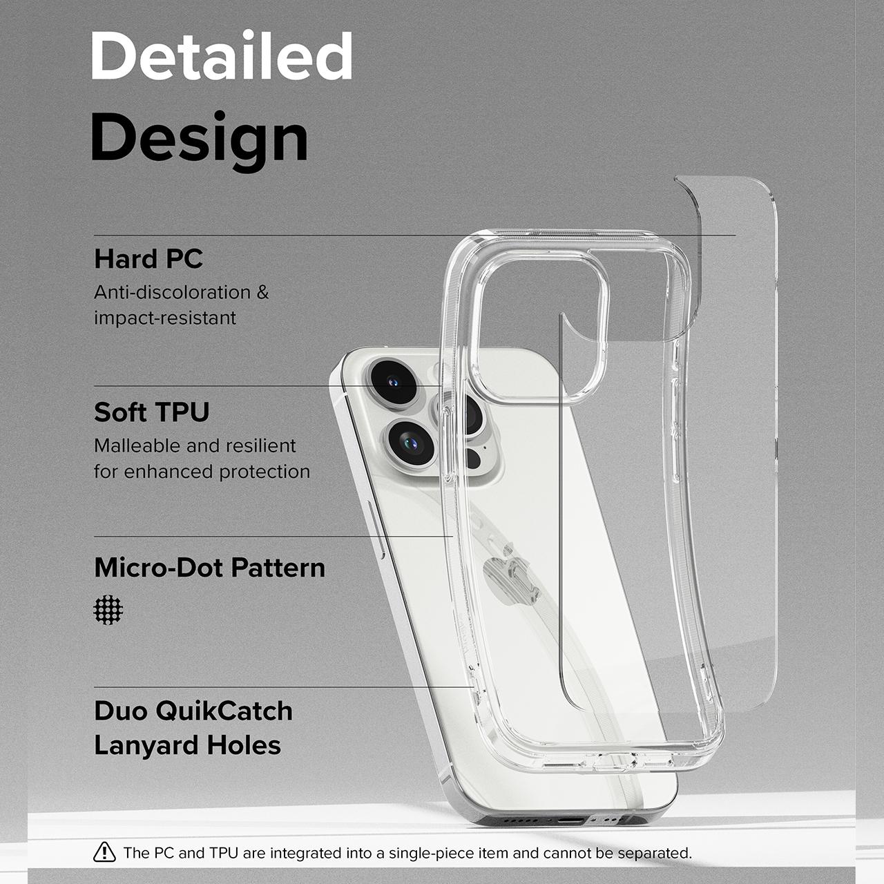 Ringke iPhone 15 Case Fusion - Clear F727E52