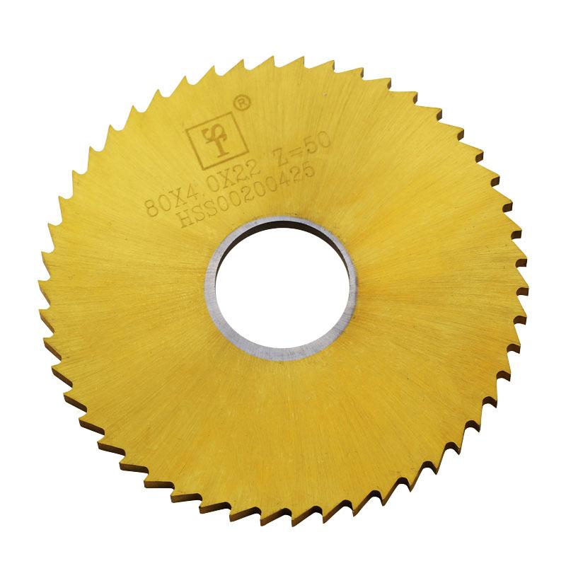 Slitting Saw 65X4.0X25 Cobalt HSS Saw Blade 65 Gergaji Sirkel Bekas foto 1